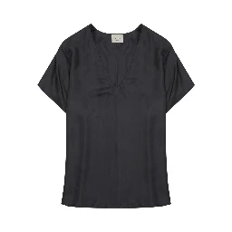 BLUSA IN TWILL DI SETA