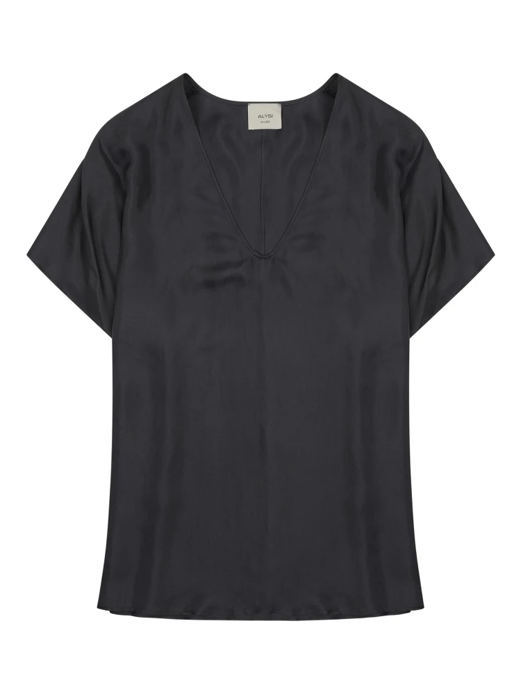 BLUSA IN TWILL DI SETA