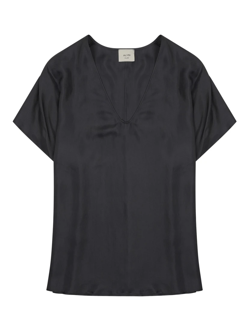 BLUSA IN TWILL DI SETA