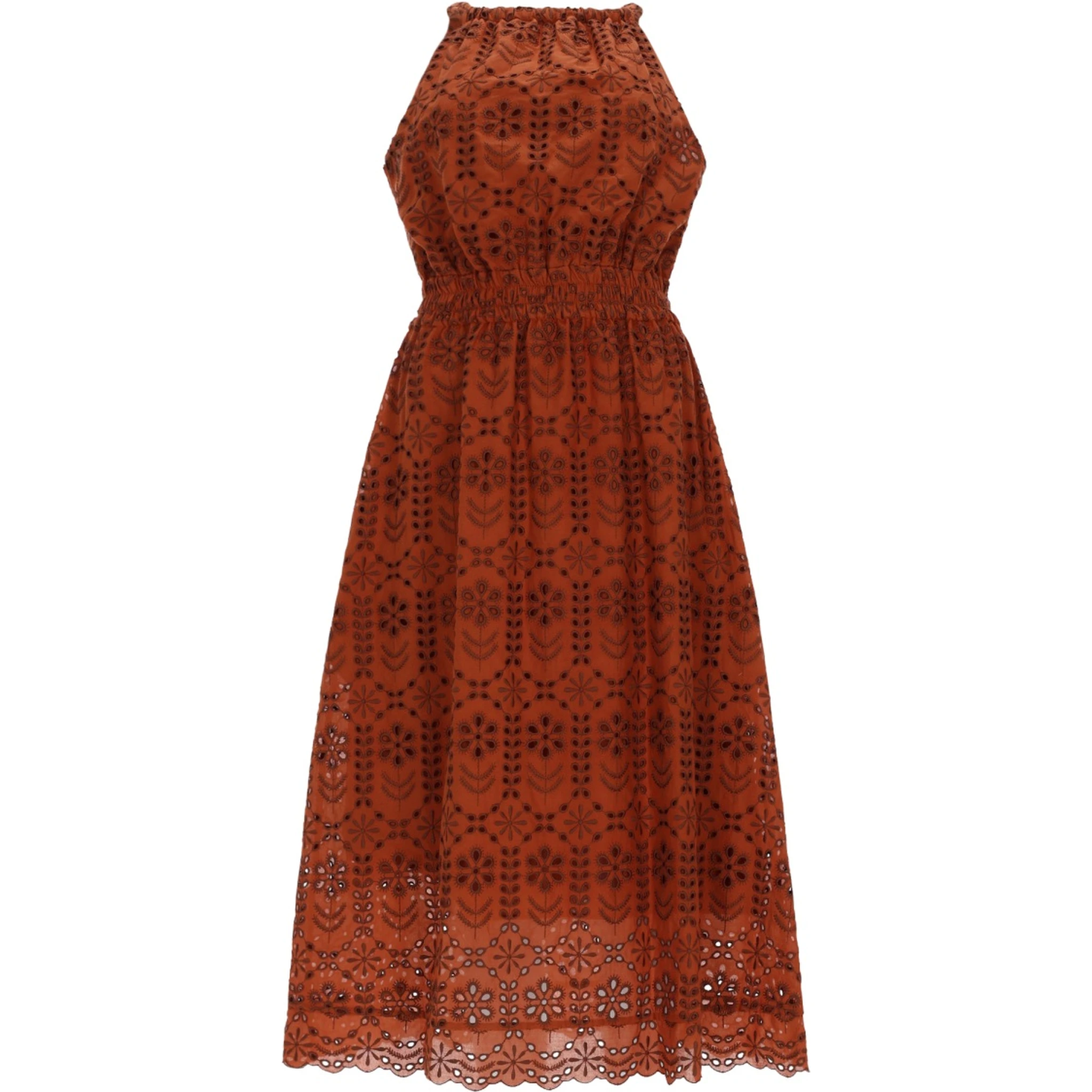 ABITO MIDI TRAFORATO