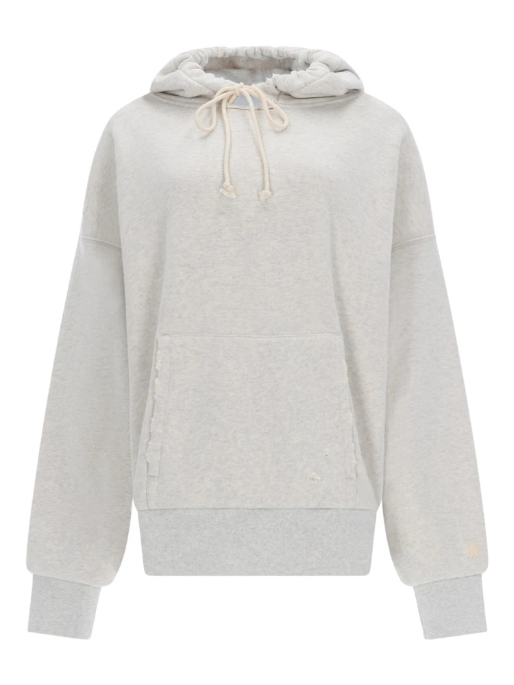 FELPA "STAR" CON CAPPUCCIO