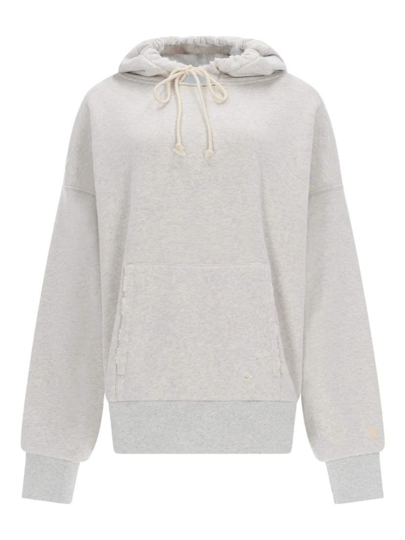 FELPA "STAR" CON CAPPUCCIO