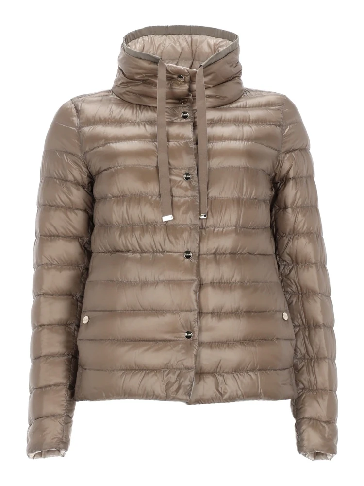 PIUMINO REVERSIBILE CON COLLO ALTO