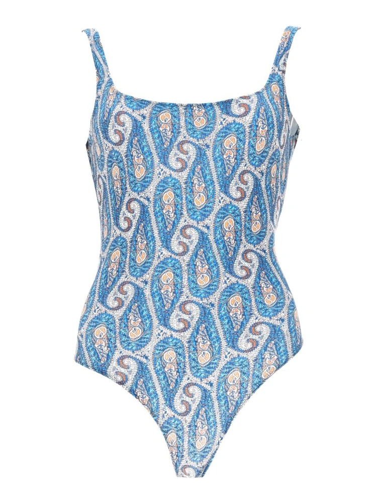 COSTUME INTERO CON MOTIVO PAISLEY FLOREALE