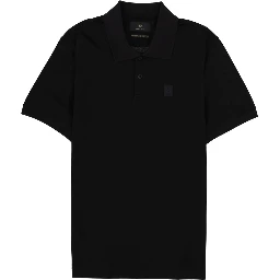 POLO "STEEL" CON PATCH LOGO