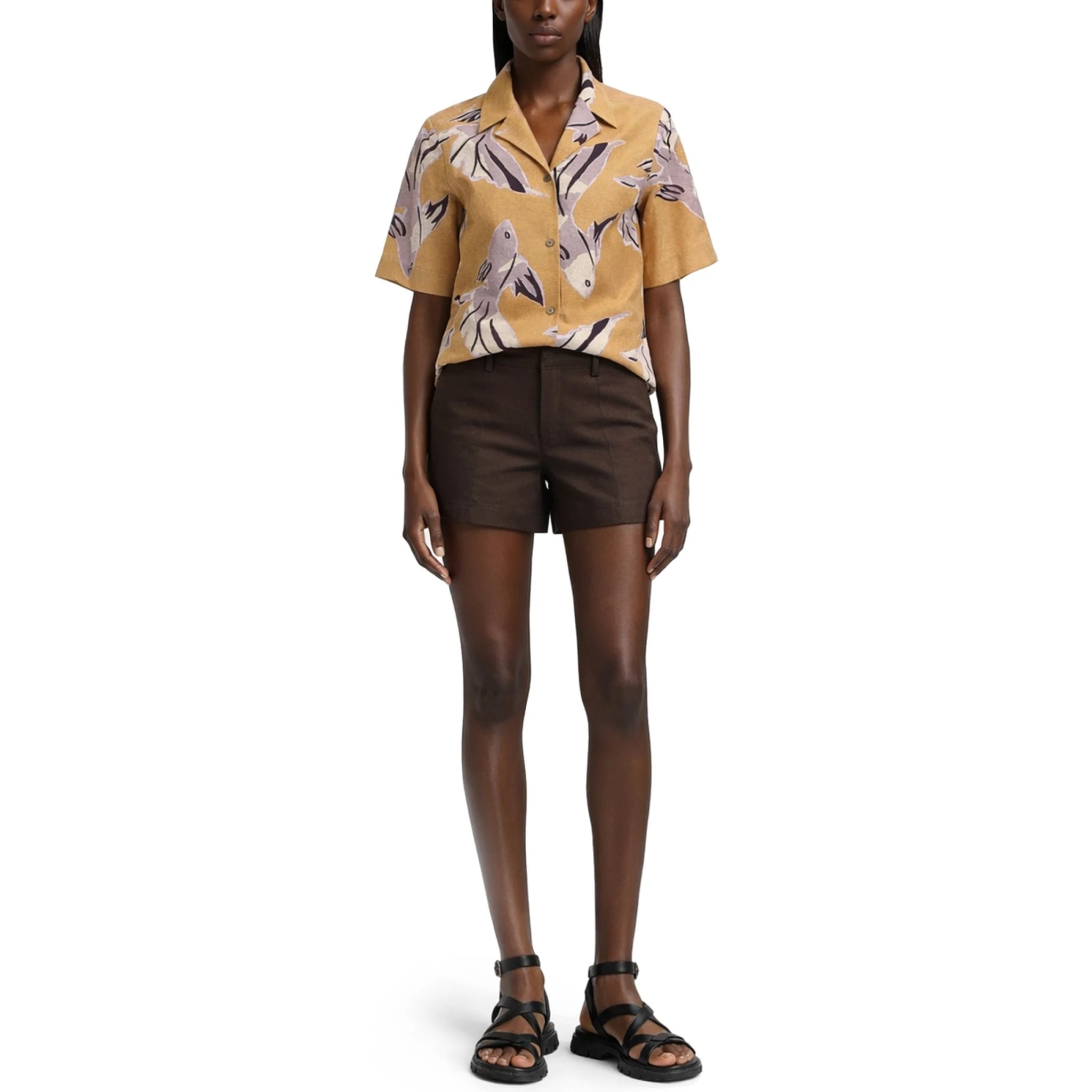 COTTON AND SILK SHIRT
