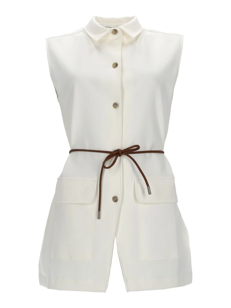 GILET CON CINTURA