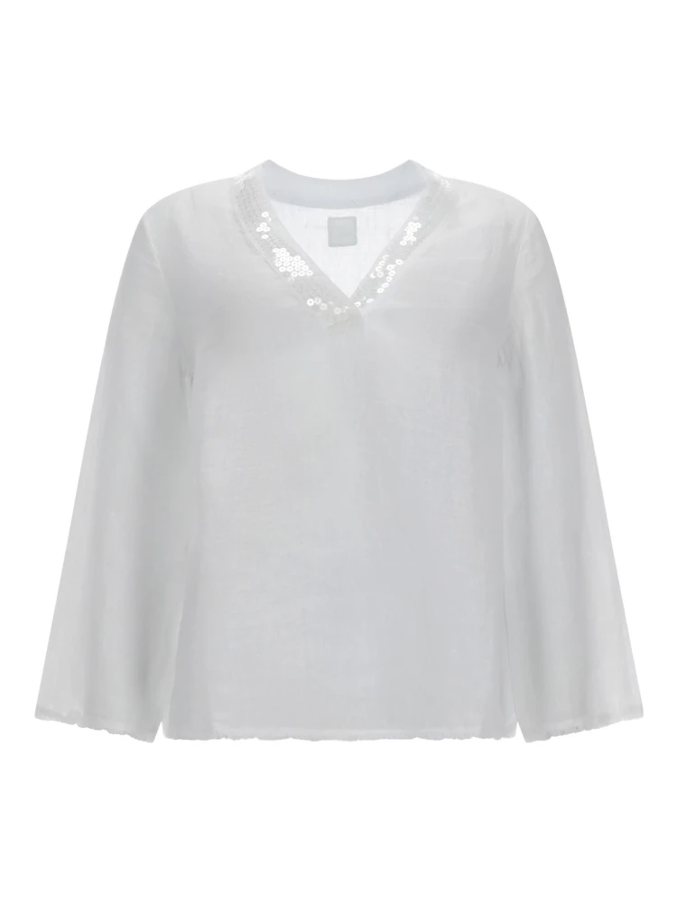 CAMICIA CON SCOLLO A V