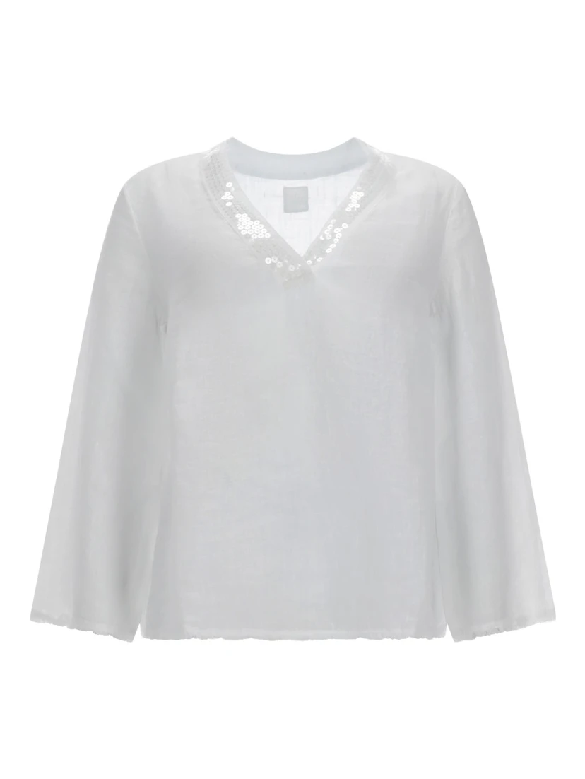 CAMICIA CON SCOLLO A V