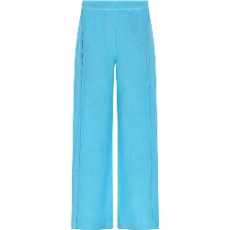 PANTALONE AMPIO IN LINO