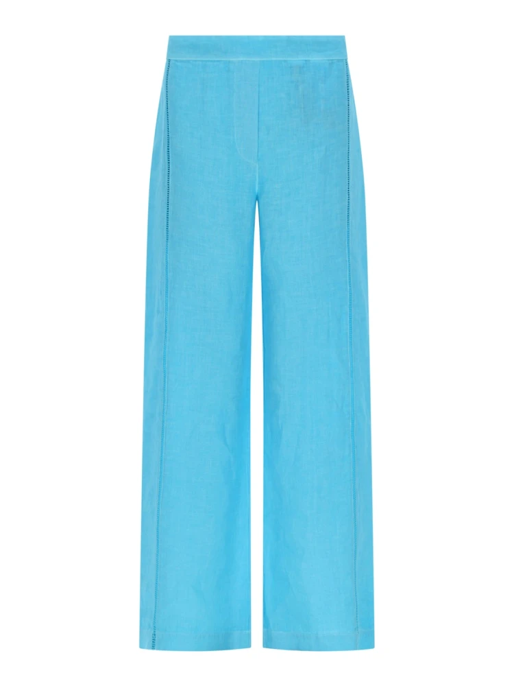 PANTALONE AMPIO IN LINO