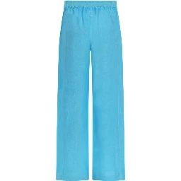 PANTALONE AMPIO IN LINO