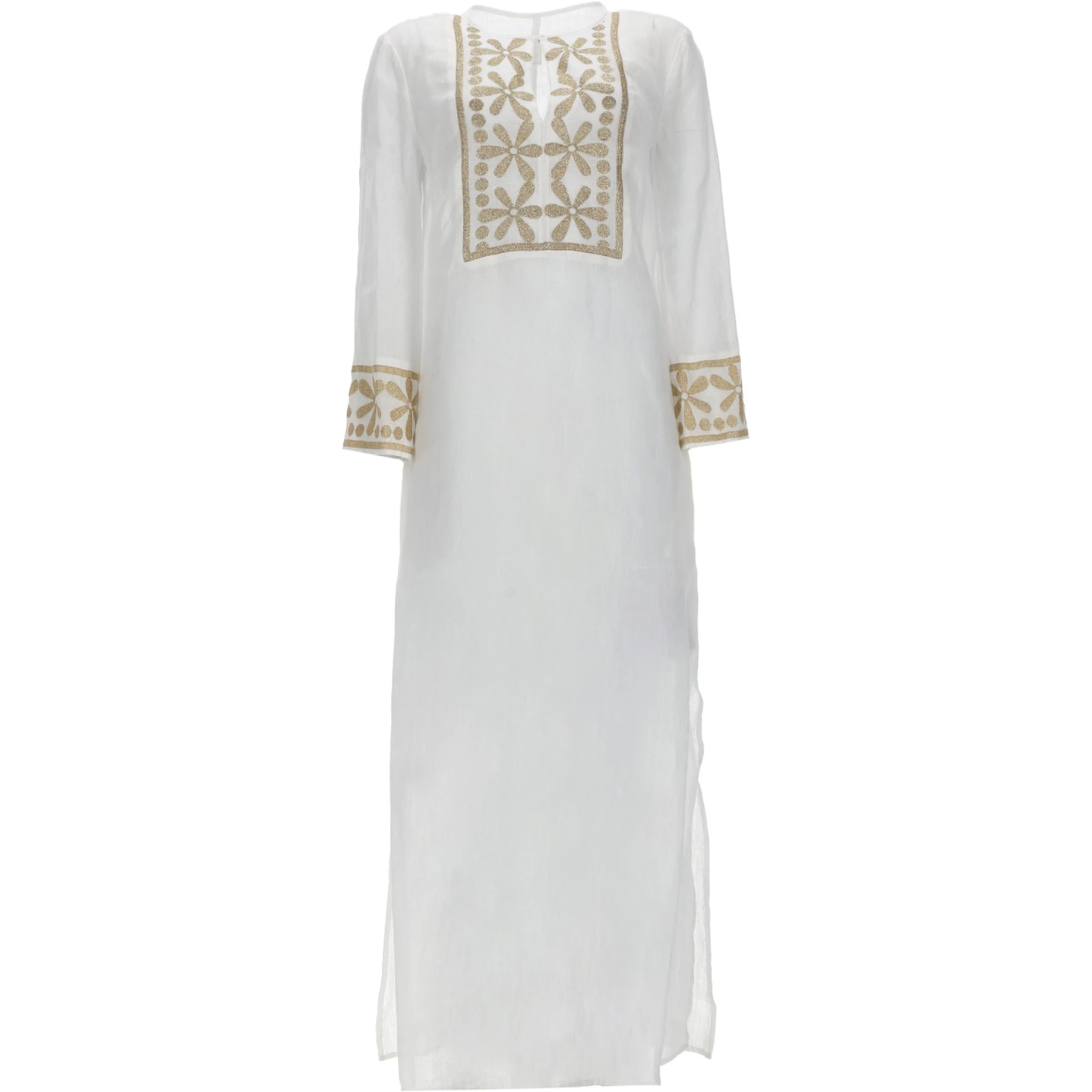 ABITO CON DECORAZONI FLOREALI