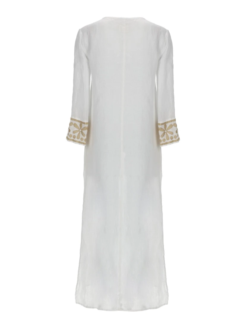 ABITO CON DECORAZONI FLOREALI