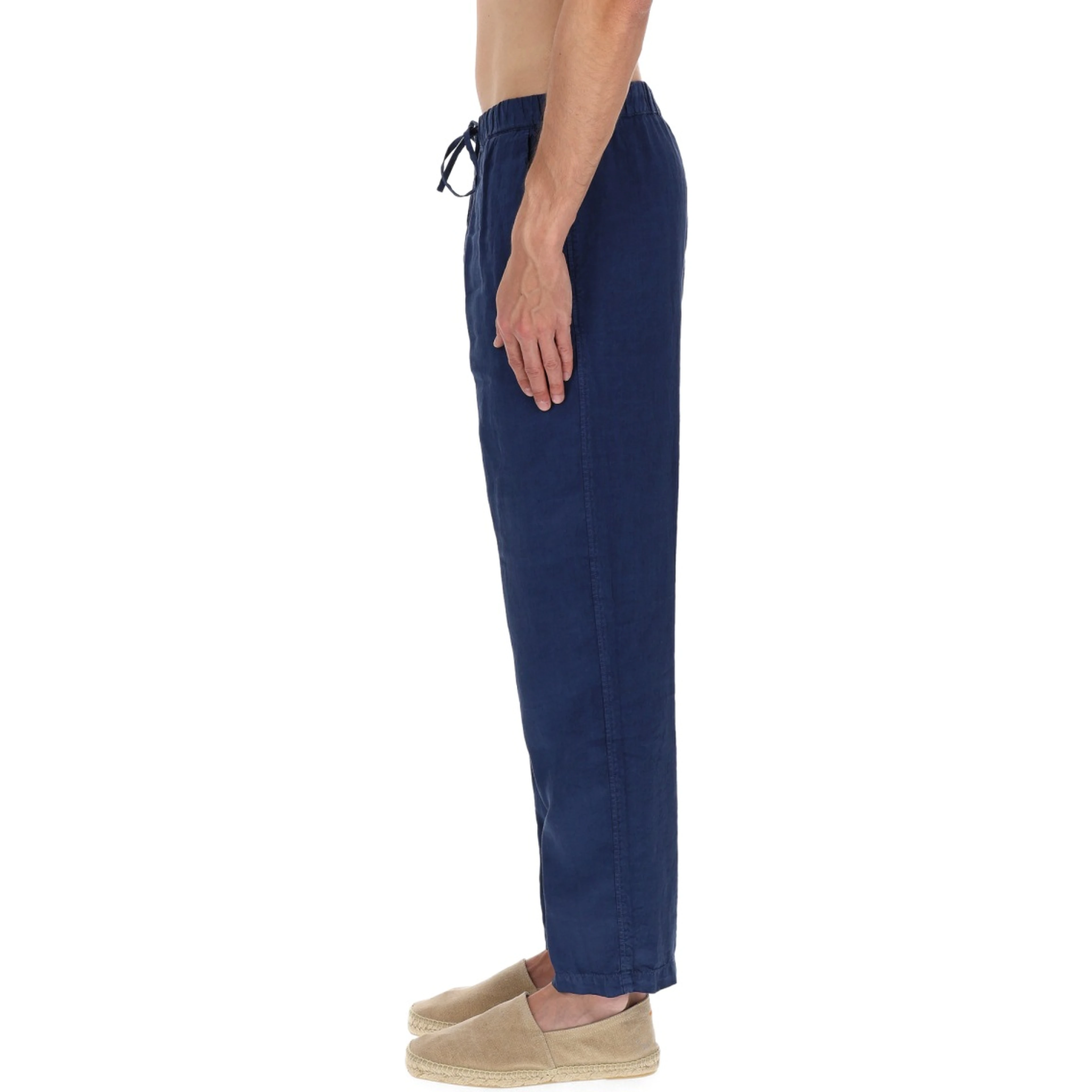PANTALONE IN LINO CON COULISSE