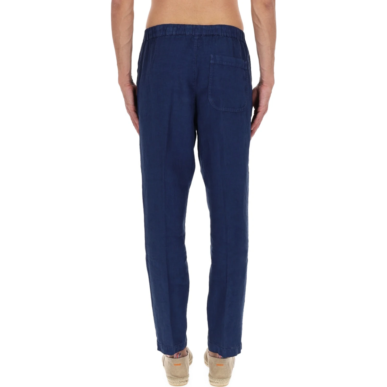 PANTALONE IN LINO CON COULISSE