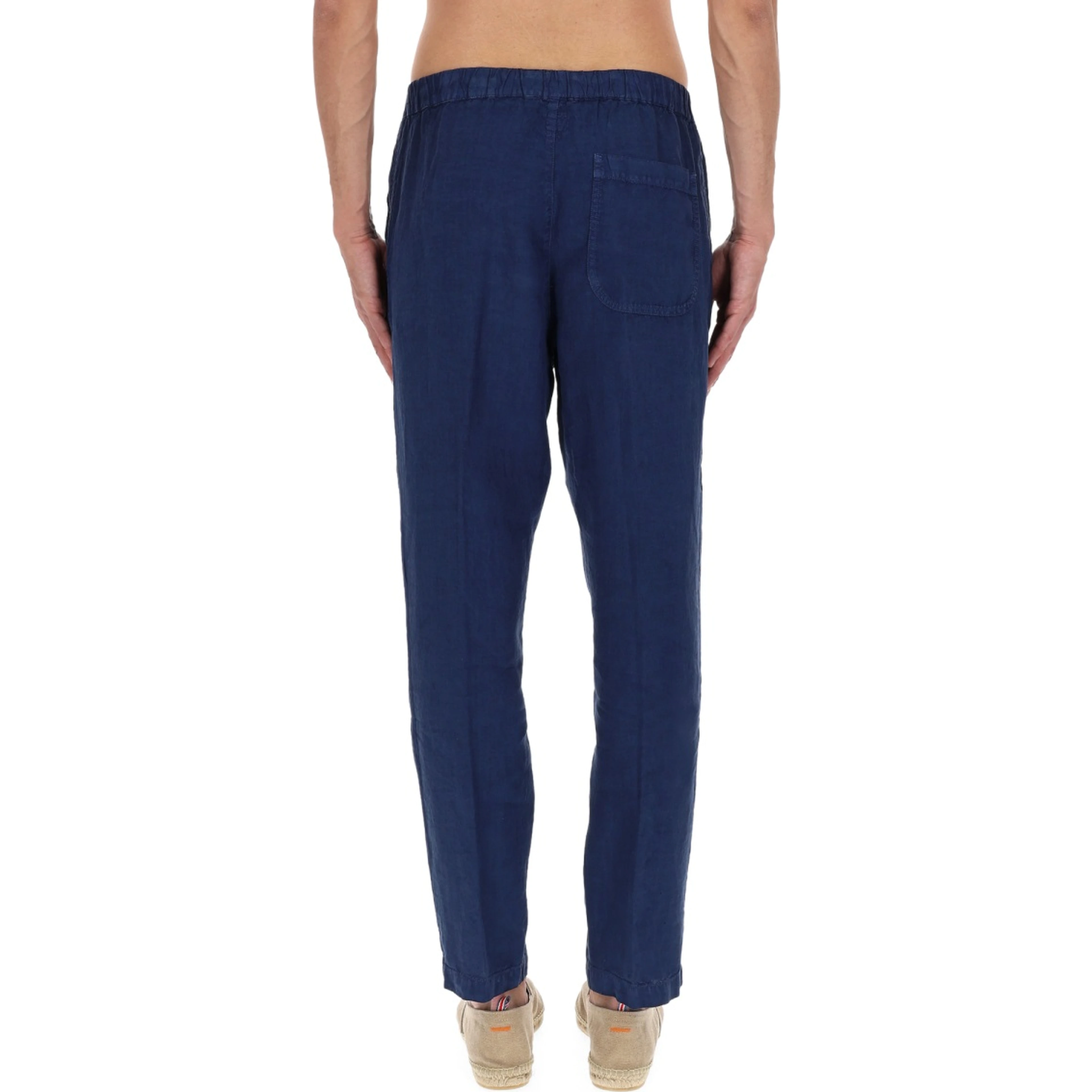 PANTALONE IN LINO CON COULISSE