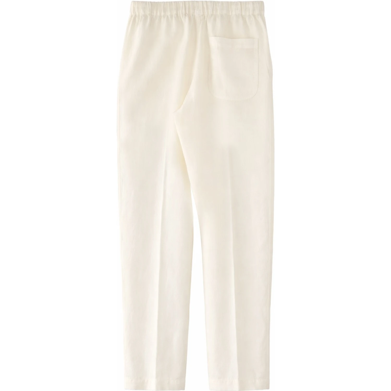 PANTALONE IN LINO CON COULISSE