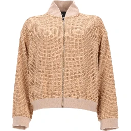 GIACCA BOMBER CON DETTAGLIO PAILLETTES