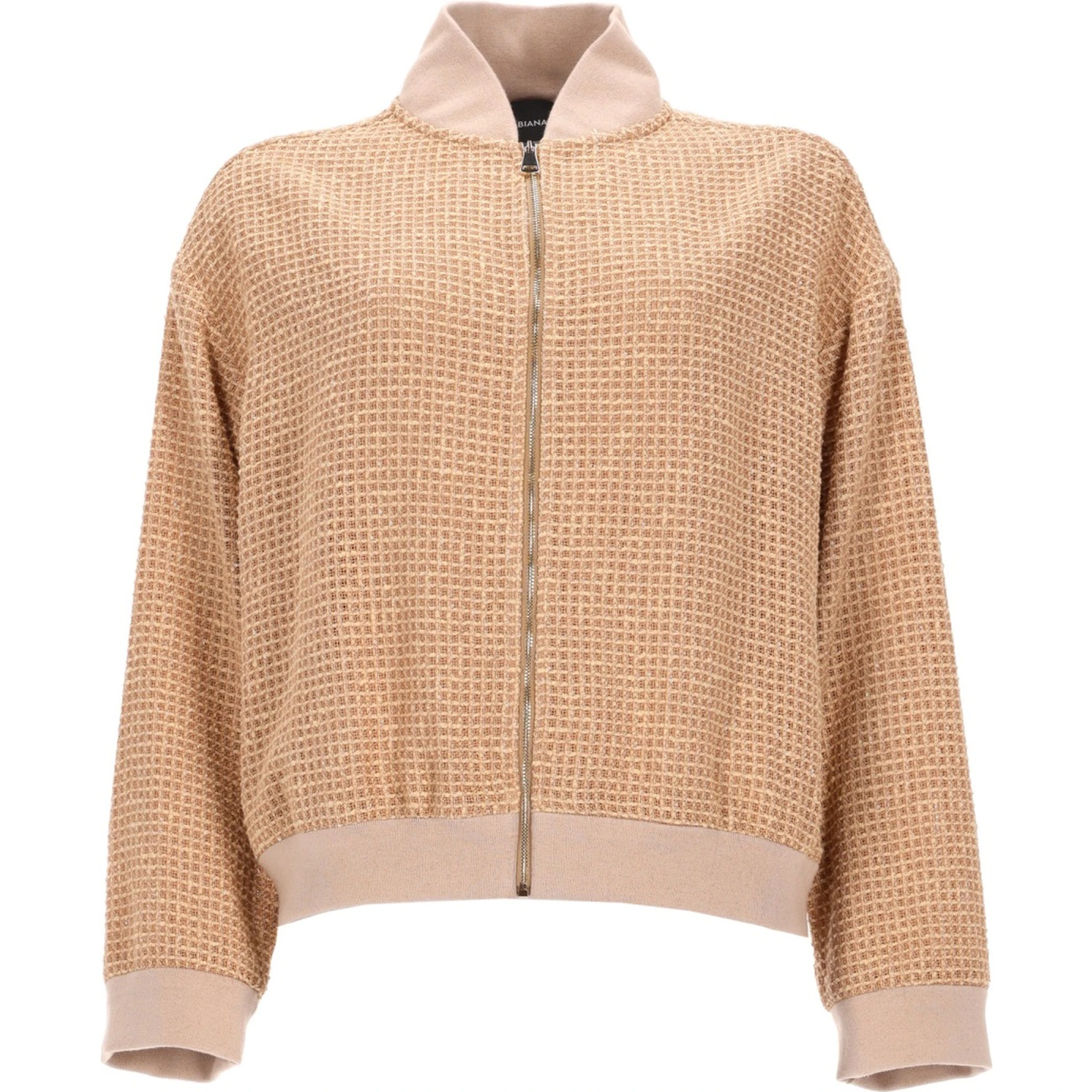 GIACCA BOMBER CON DETTAGLIO PAILLETTES