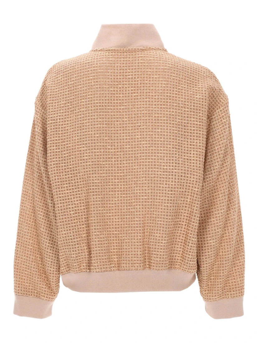 GIACCA BOMBER CON DETTAGLIO PAILLETTES