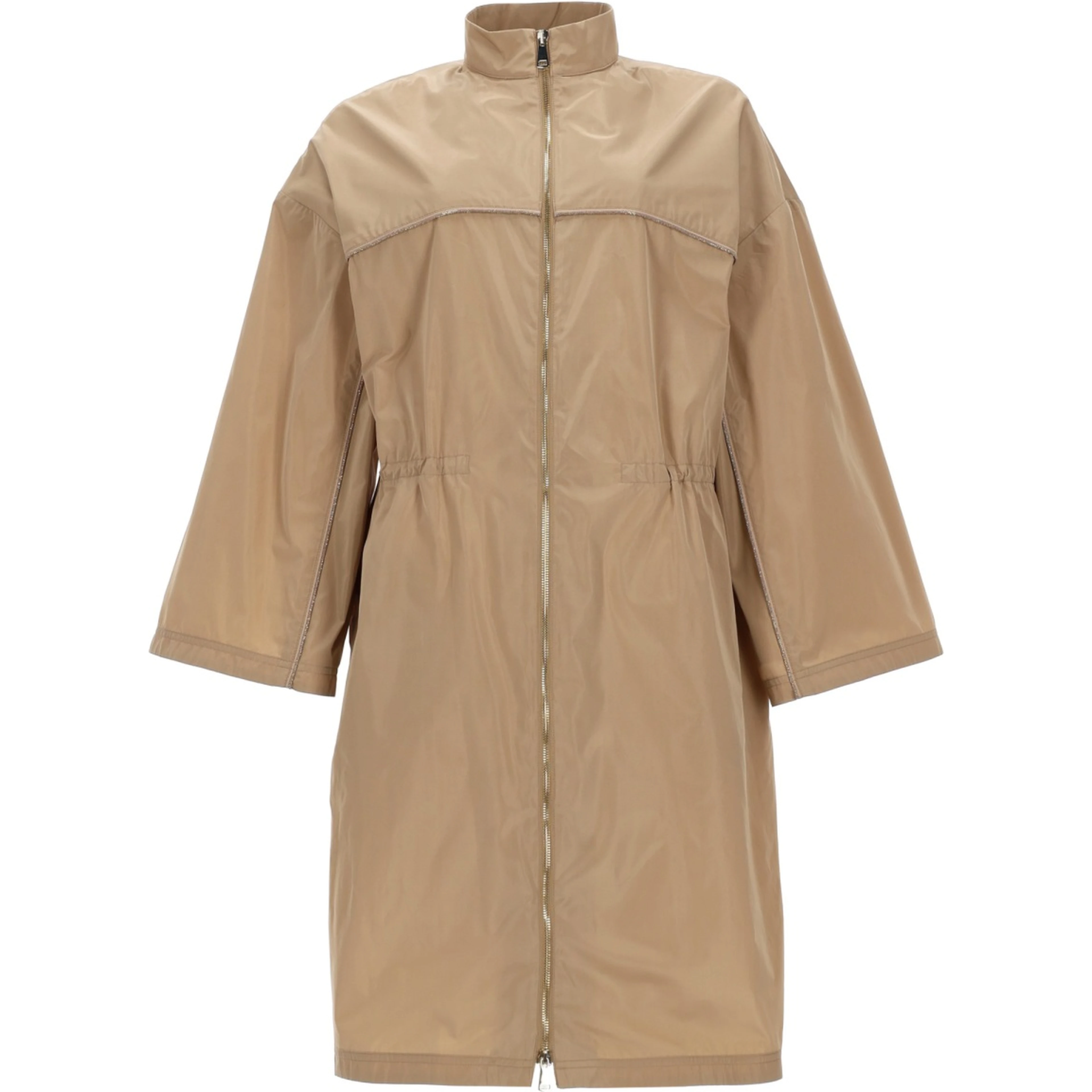 TRENCH CON ZIP