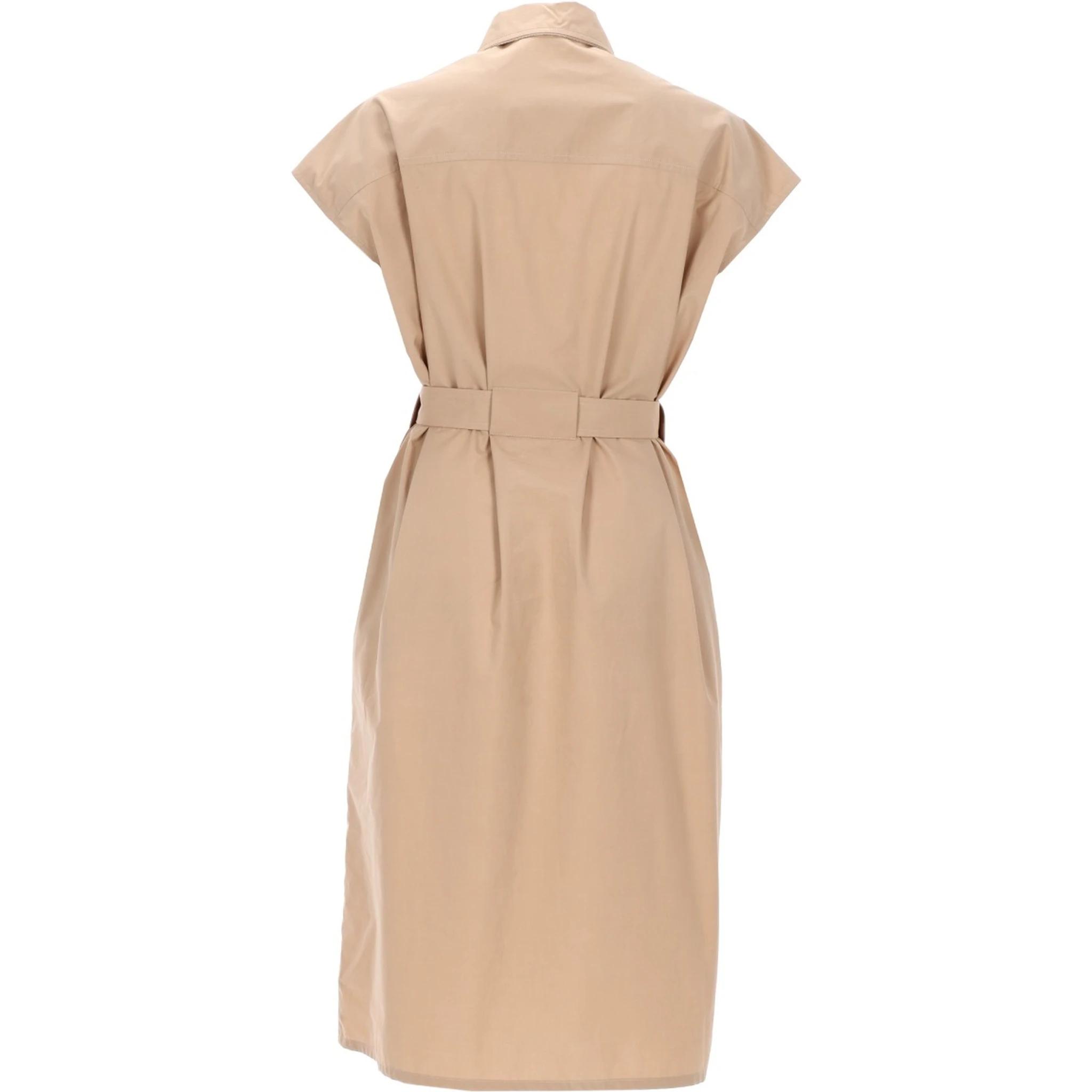 ABITO SMANICATO CON CINTURA