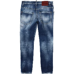 JEANS "SKATER" EFFETTO "DESTROY"