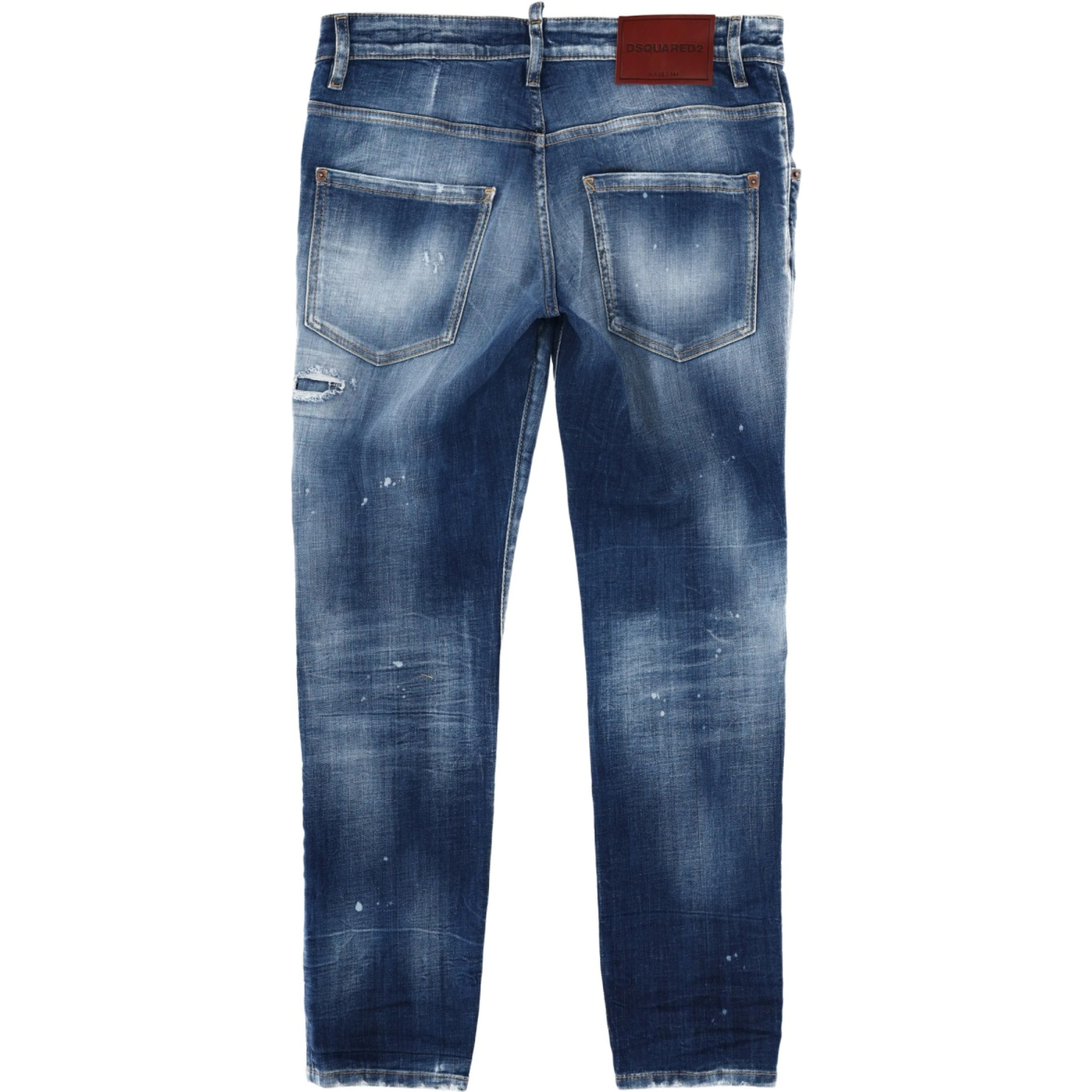 JEANS "SKATER" EFFETTO "DESTROY"