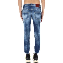 JEANS "SKATER" EFFETTO "DESTROY"