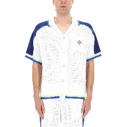 CAMICIA IN CROCHET CON LOGO