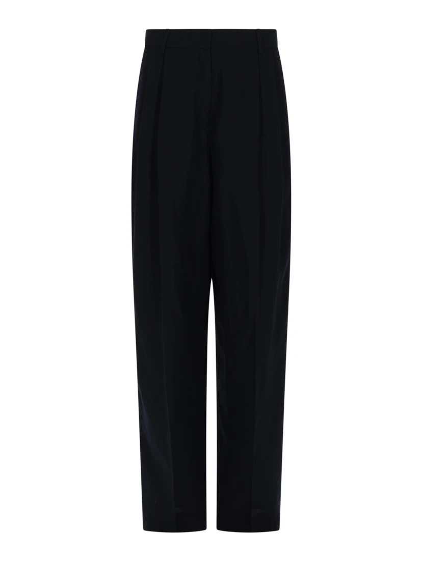 PANTALONE SARTORIALE IN MISTO LINO