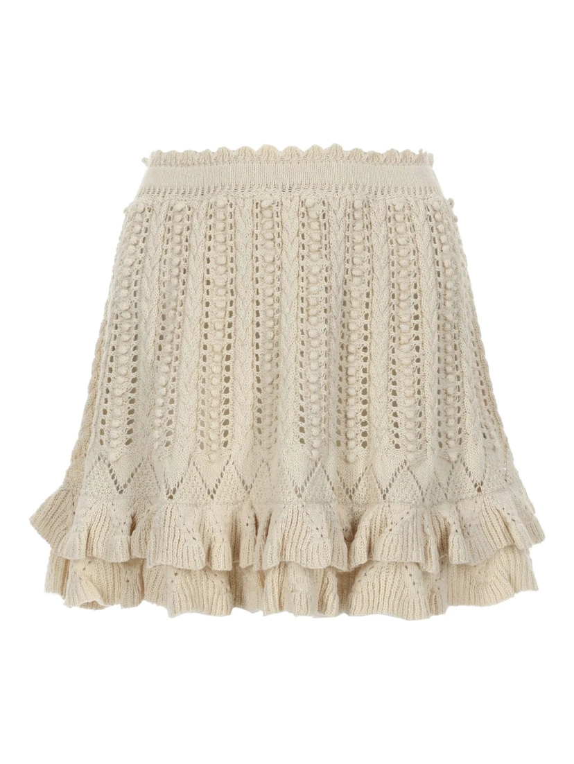 MINIGONNA "NELLE" IN CROCHET