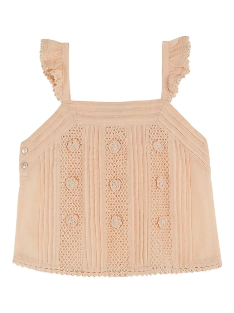 TOP CON DETTAGLI CROCHET