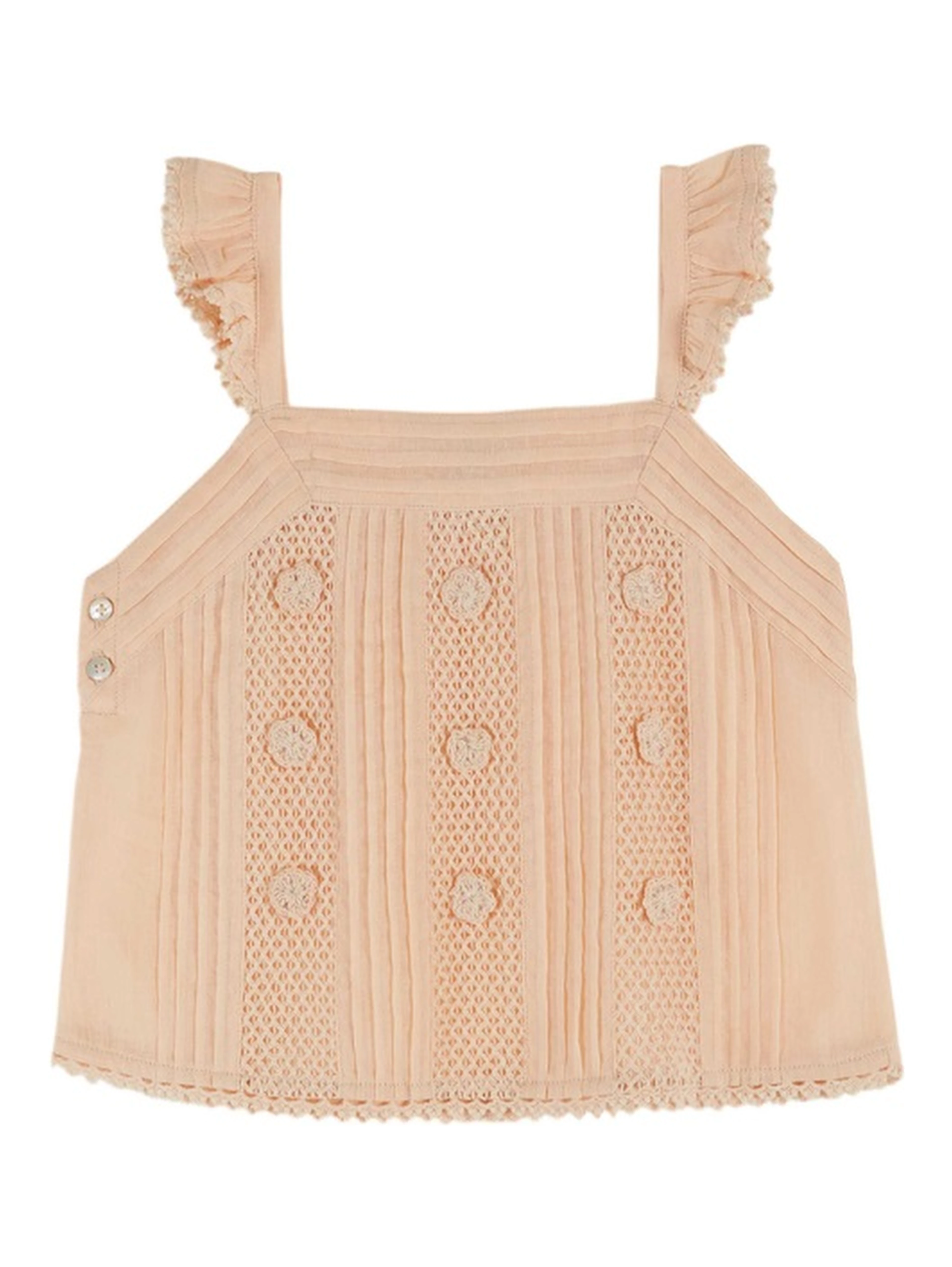 TOP CON DETTAGLI CROCHET