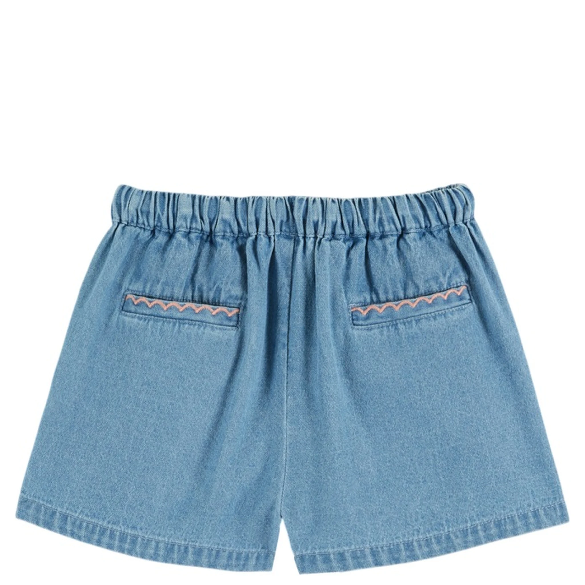 BERMUDA DENIM BRODE ROSE