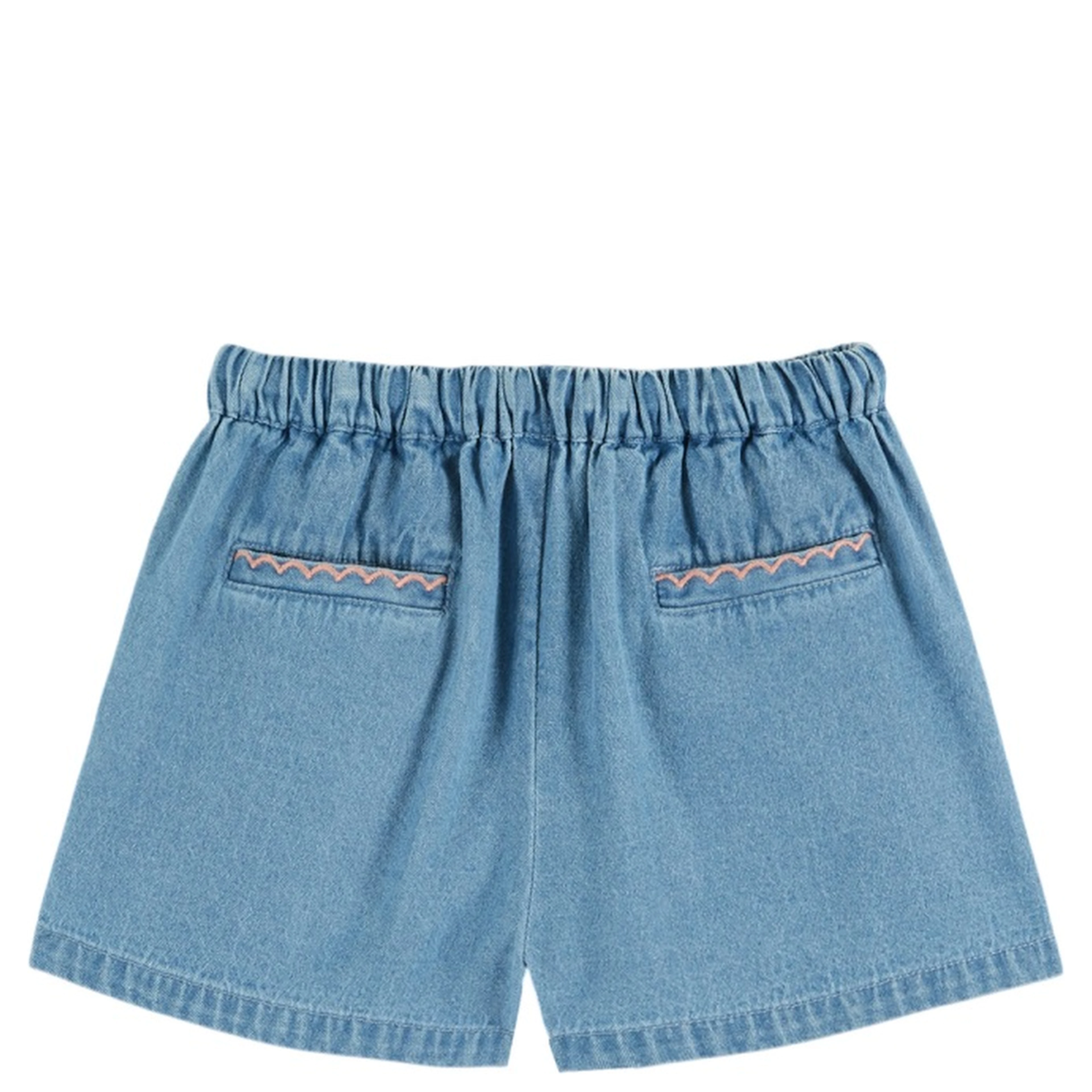 BERMUDA DENIM BRODE ROSE