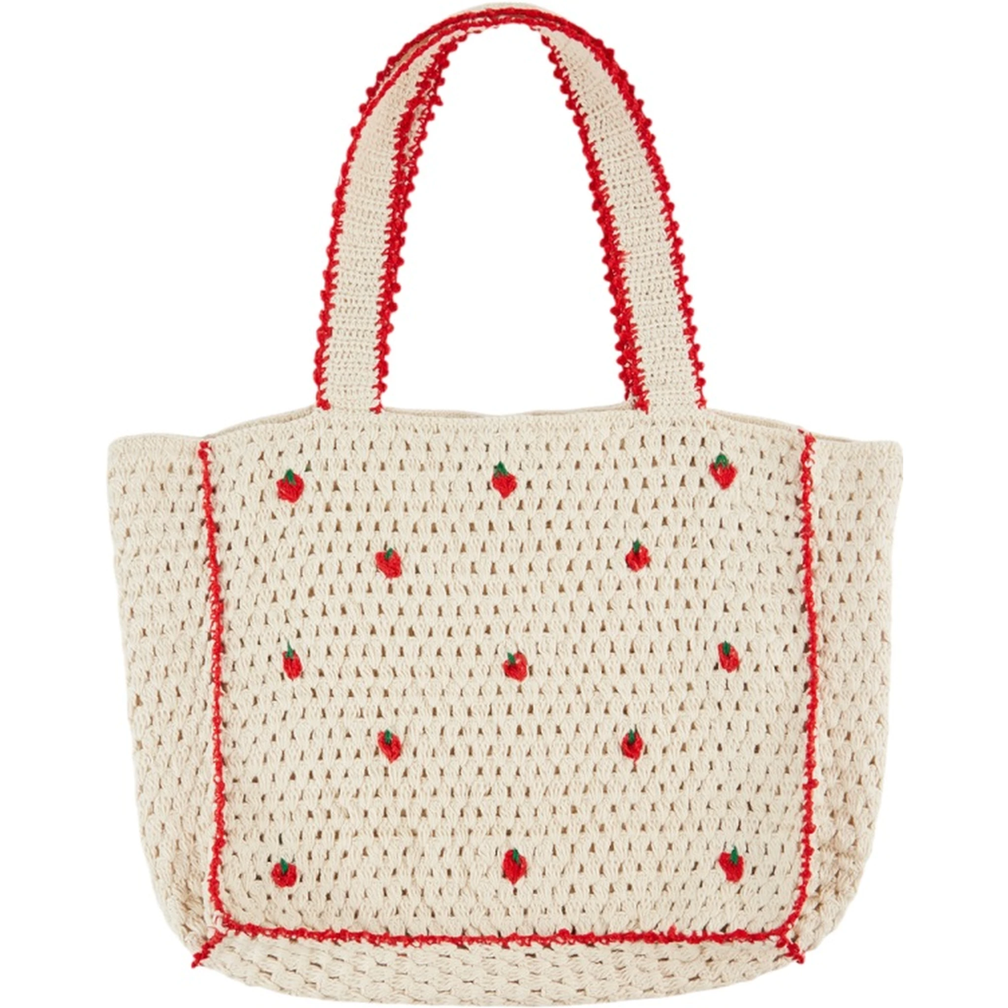 TOTE BAG CROCHET FLEURS