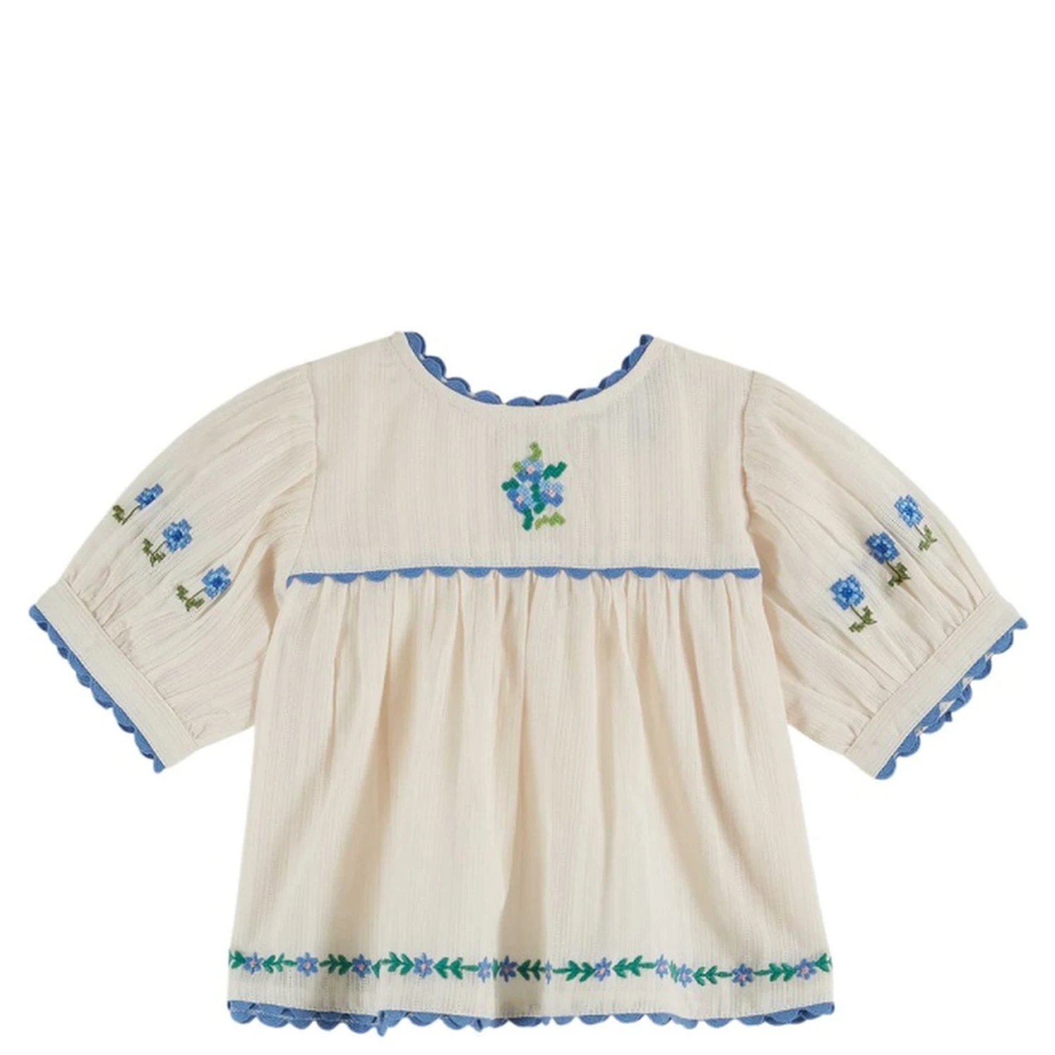 VESTITO BLOUSE BRODEE