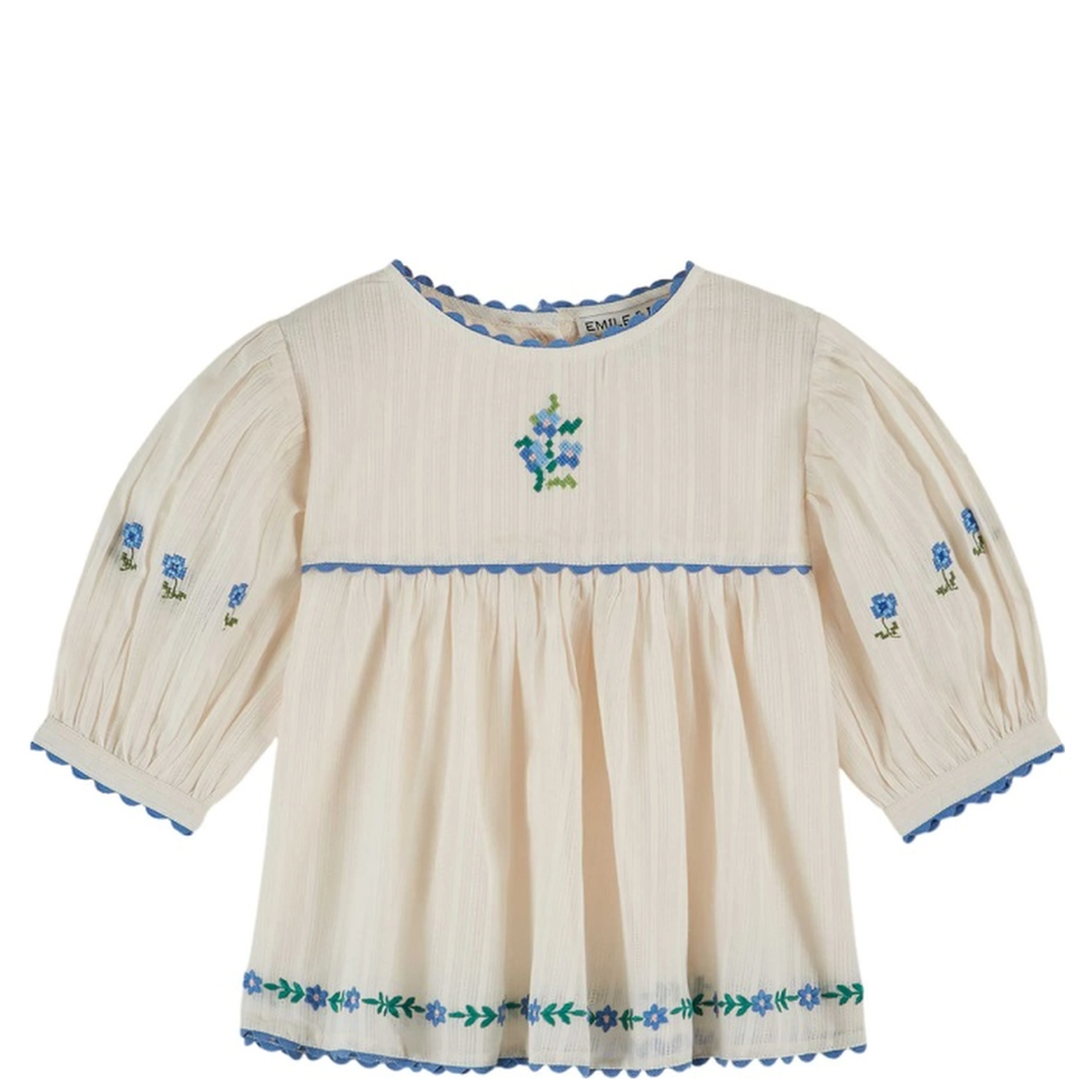 VESTITO BLOUSE BRODEE