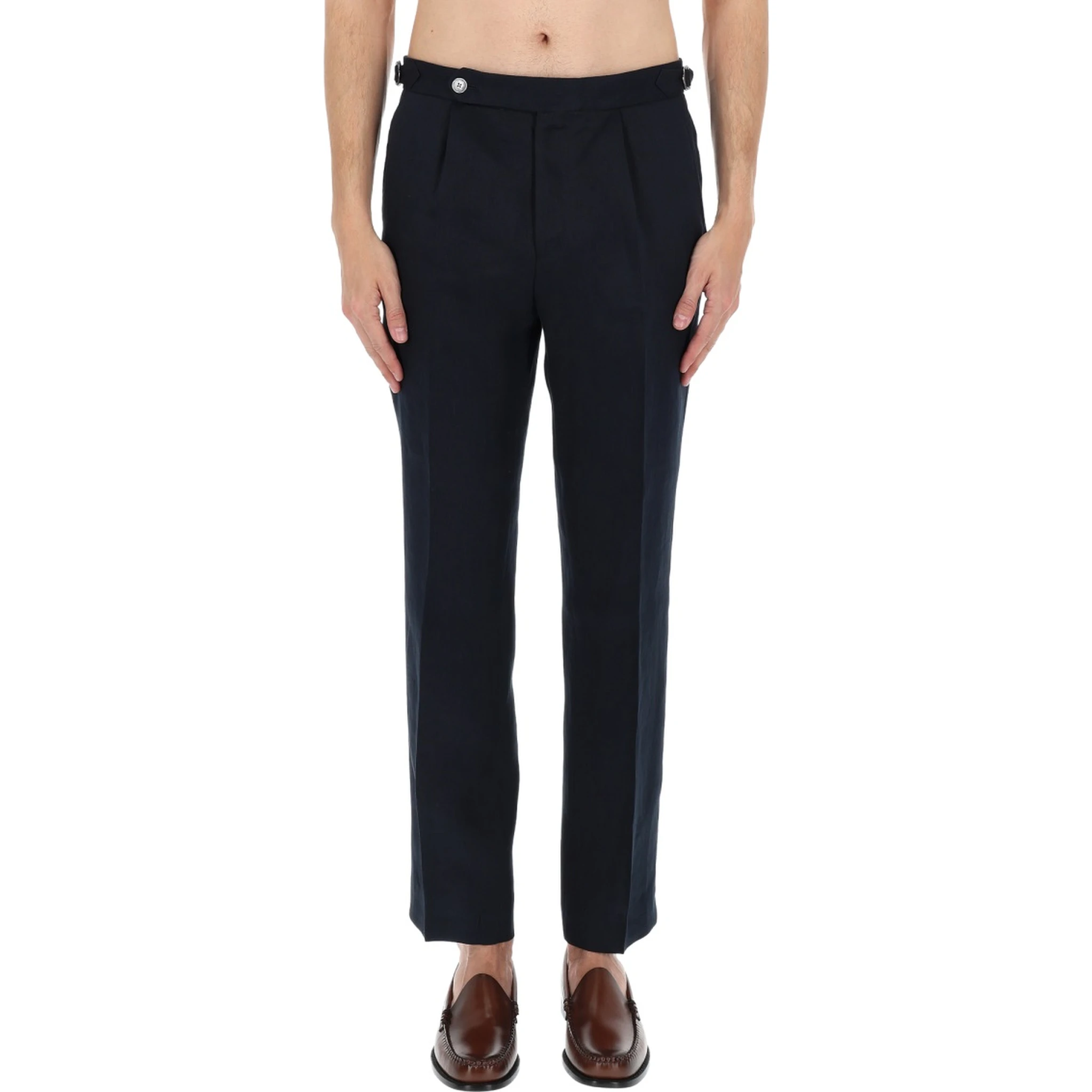 PANTALONE SARTORIALE CON PIEGHE