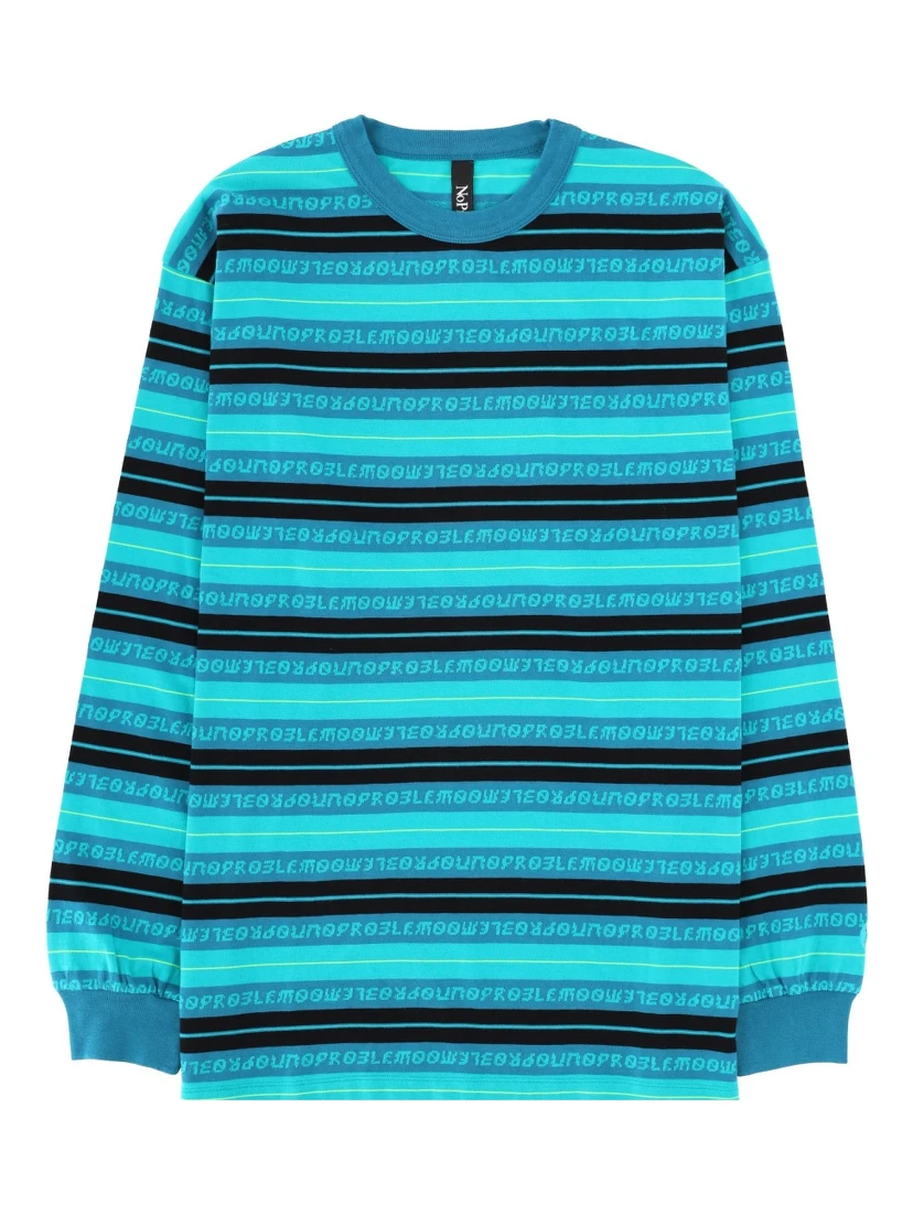 T-SHIRT A RIGHE JACQUARD