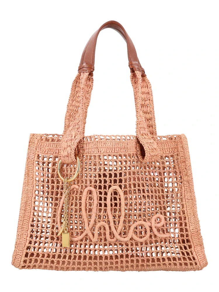 BORSA TOTE "SUMMER BANANA EAST-WEST"