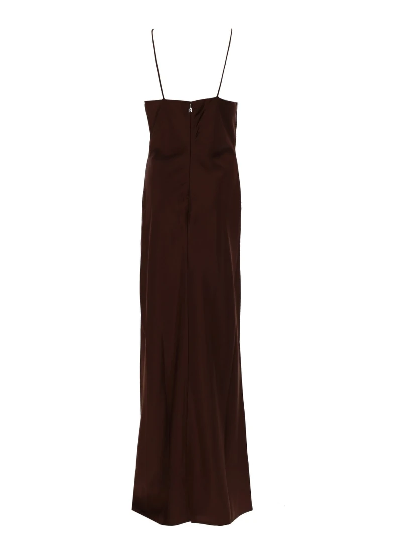 ABITO LUNGO IN SATIN