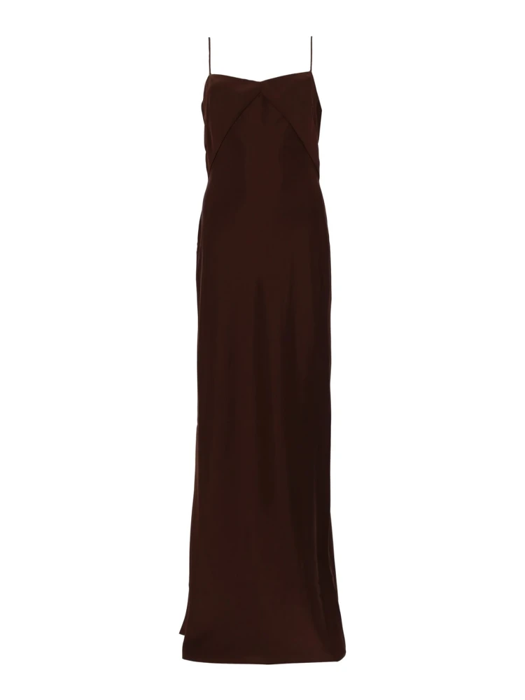 ABITO LUNGO IN SATIN alternative
