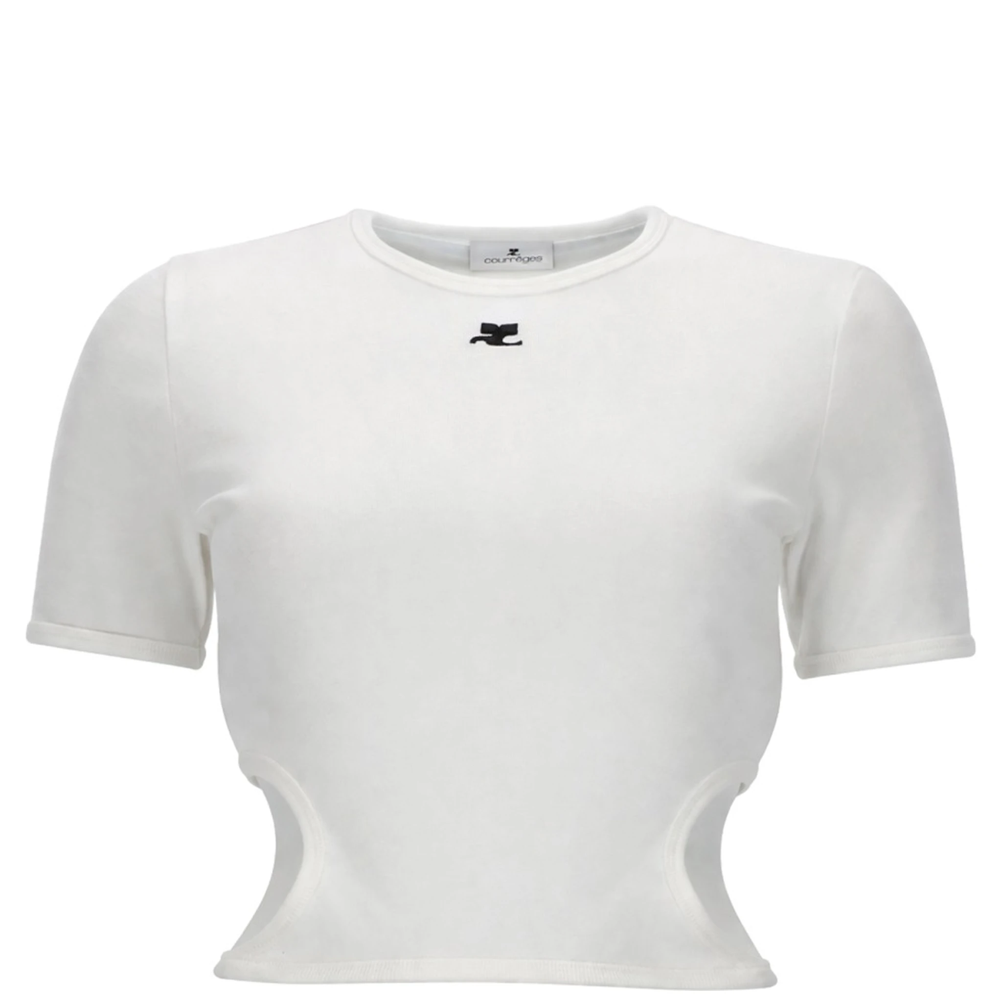 T-SHIRT "CUT OUT" CON LOGO