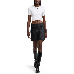 T-SHIRT "CUT OUT" CON LOGO