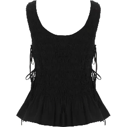 TOP "SMOCK" CON LACCI