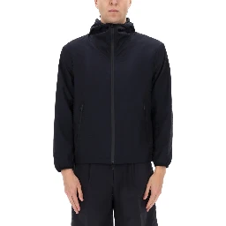 GIACCA CON ZIP E CAPPUCCIO