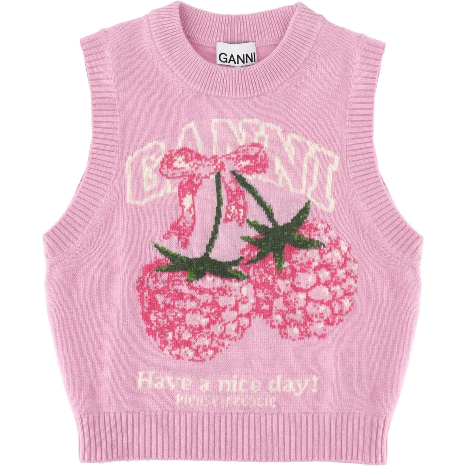 GILET CON GRAFICA
